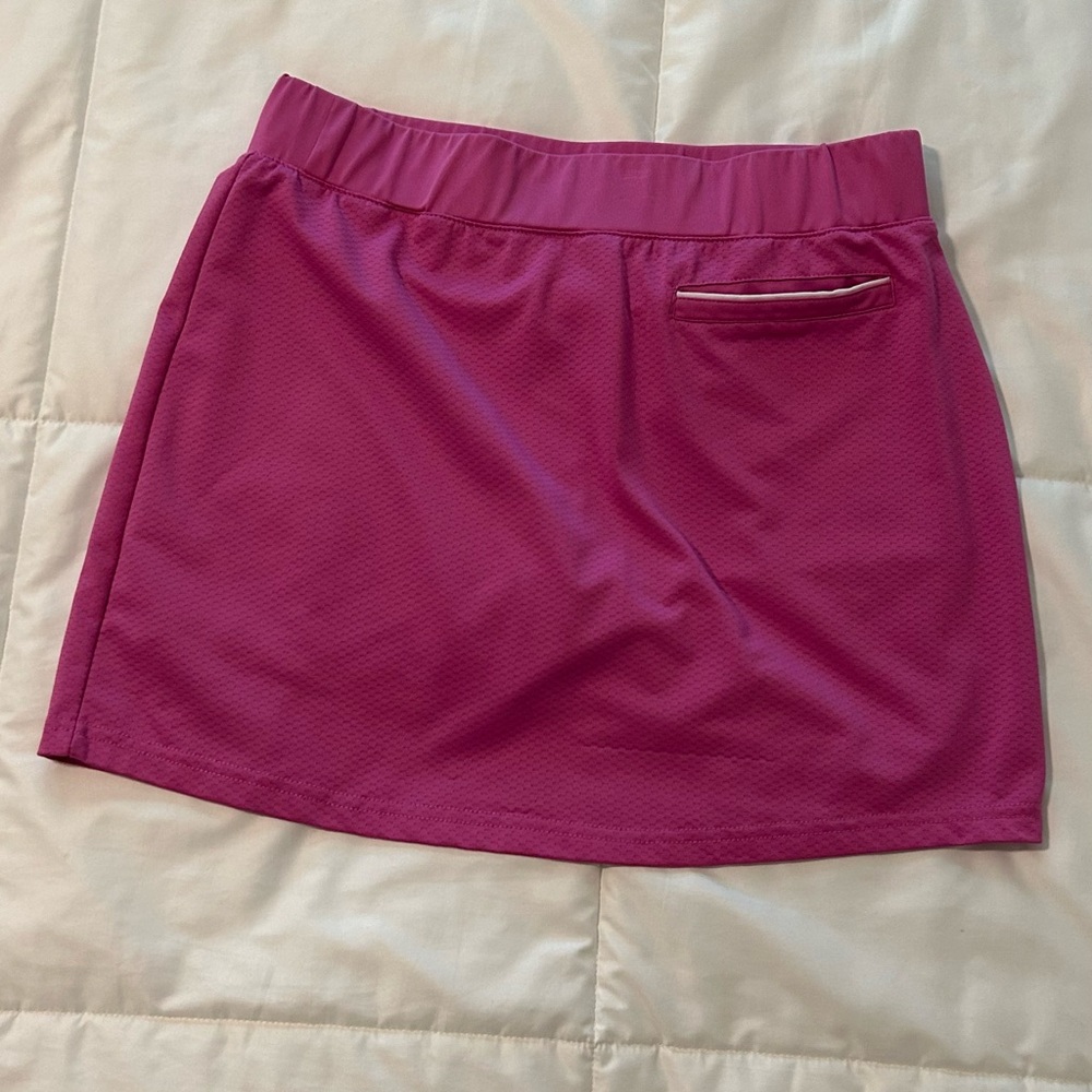 Pebble Beach Dry Luxe Performance Women’s Pink Golf skort size M - Picture 2 of 6